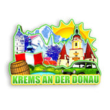 Refrigerator Magnet for Krems an der Donau Austria  1603