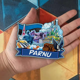 Refrigerator Magnet for Parnu Estonia  2431