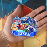 Refrigerator Magnet for Salem Massachusetts USA  984
