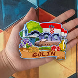 Refrigerator Magnet for Solin Croatia  2229