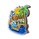 Refrigerator Magnet for Chania Greece  1729