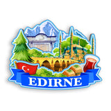 Refrigerator Magnet for Edirne Turkey  1639