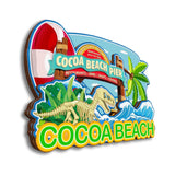 Kühlschrankmagnet für Cocoa Beach Florida USA 209
