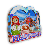 Магнит на холодильник для Владивостока Россия 2521