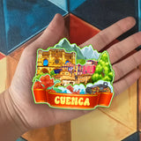 Refrigerator Magnet for Cuenca Spain  1499