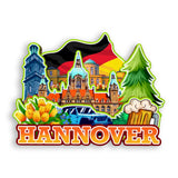 Refrigerator Magnet for Hannover Germany  1188
