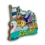 Refrigerator Magnet for Rauma Finland  2345