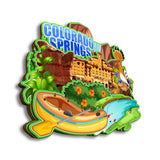 Kühlschrankmagnet für Colorado Springs Colorado USA 273