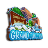 Kühlschrankmagnet für Grand Junction Colorado USA 279