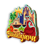 Kühlschrankmagnet für Guadalajara, Spanien 1501