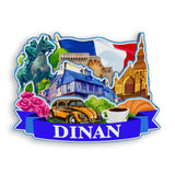 Refrigerator Magnet for Dinan France  1336