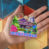 Refrigerator Magnet for Devils Tower Wyoming USA  924