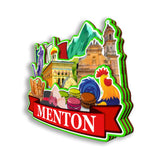 Refrigerator Magnet for Menton France  2605