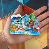 Магнит на холодильник для Нижнего Новгорода Россия 2540