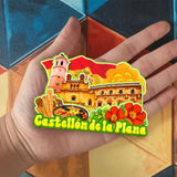 Магнит на холодильник для Кастелло-де-ла-Плана, Испания, 1575 г.