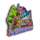 Kühlschrankmagnet für Leicester UK 1483