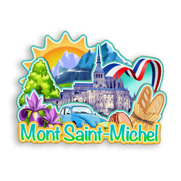 Refrigerator Magnet for Mont Saint-Michel France  1372