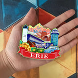 Refrigerator Magnet for Erie Pennsylvania USA  1122