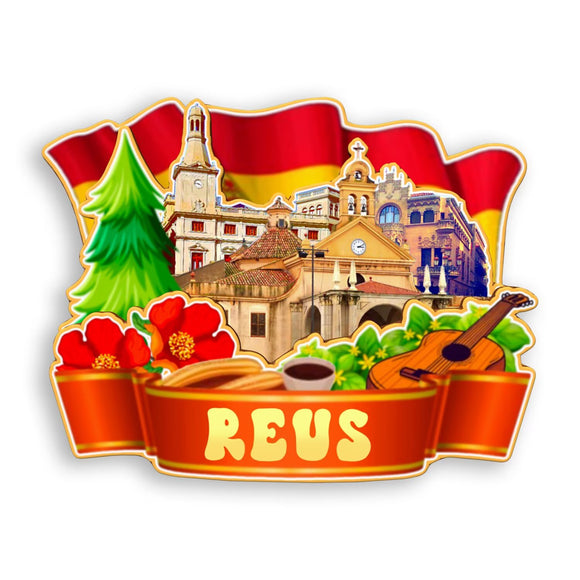 Refrigerator Magnet for Reus Spain  1535