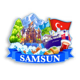 Refrigerator Magnet for Samsun Turkey  1669