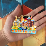 Refrigerator Magnet for Karlsruhe Germany  1197