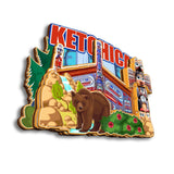 Kühlschrankmagnet für Ketchikan Alaska USA 155