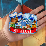 Kühlschrankmagnet für Susdal, Russland 2545