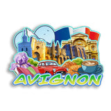 Refrigerator Magnet for Avignon France  2599
