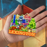Refrigerator Magnet for Lexington Kentucky USA  955