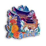 Kühlschrankmagnet für Heze, Shandong, China 528