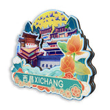 Kühlschrankmagnet für Xichang, Sichuan, China 570