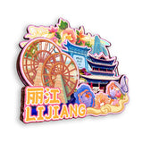 Kühlschrankmagnet für Lijiang, Yunnan, China 421