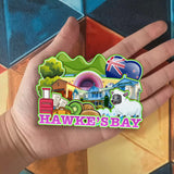Refrigerator Magnet for Hawke¡¯s Bay New Zealand  2763