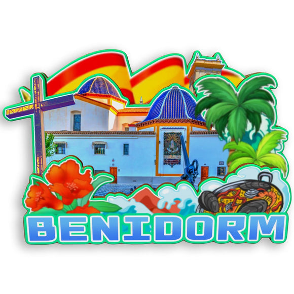 Refrigerator Magnet for Benidorm Spain  1573