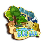 Refrigerator Magnet for Big Sur California USA  260