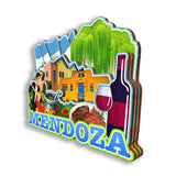 Refrigerator Magnet for Mendoza Argentina  2827