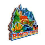 Refrigerator Magnet for Baden-Baden Germany  1231