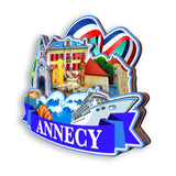 Refrigerator Magnet for Annecy France  1320