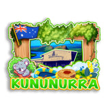 Refrigerator Magnet for Kununurra Australia  2716