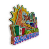 Refrigerator Magnet for Zacatecas Mexico  1840