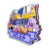Refrigerator Magnet for Arles France  2618