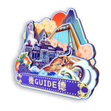 Refrigerator Magnet for Guide, Qinghai, China  875