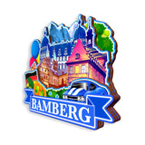 Refrigerator Magnet for Bamberg Germany  1234