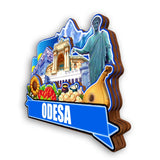 Refrigerator Magnet for Odesa Ukraine  2388