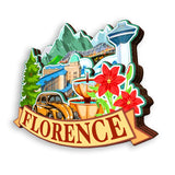 Kühlschrankmagnet für Florence Alabama USA 351