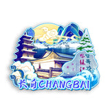 Refrigerator Magnet for Changbai, Jilin, China  734