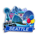 Refrigerator Magnet for Seattle Washington USA  898