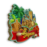 Refrigerator Magnet for Segovia Spain  1512