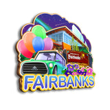 Магнит на холодильник для Фэрбенкса, Аляска, США, 106