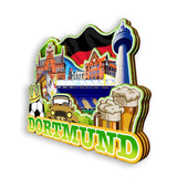 Refrigerator Magnet for Dortmund Germany  1181